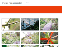 Tablet Screenshot of kappesgarten.de